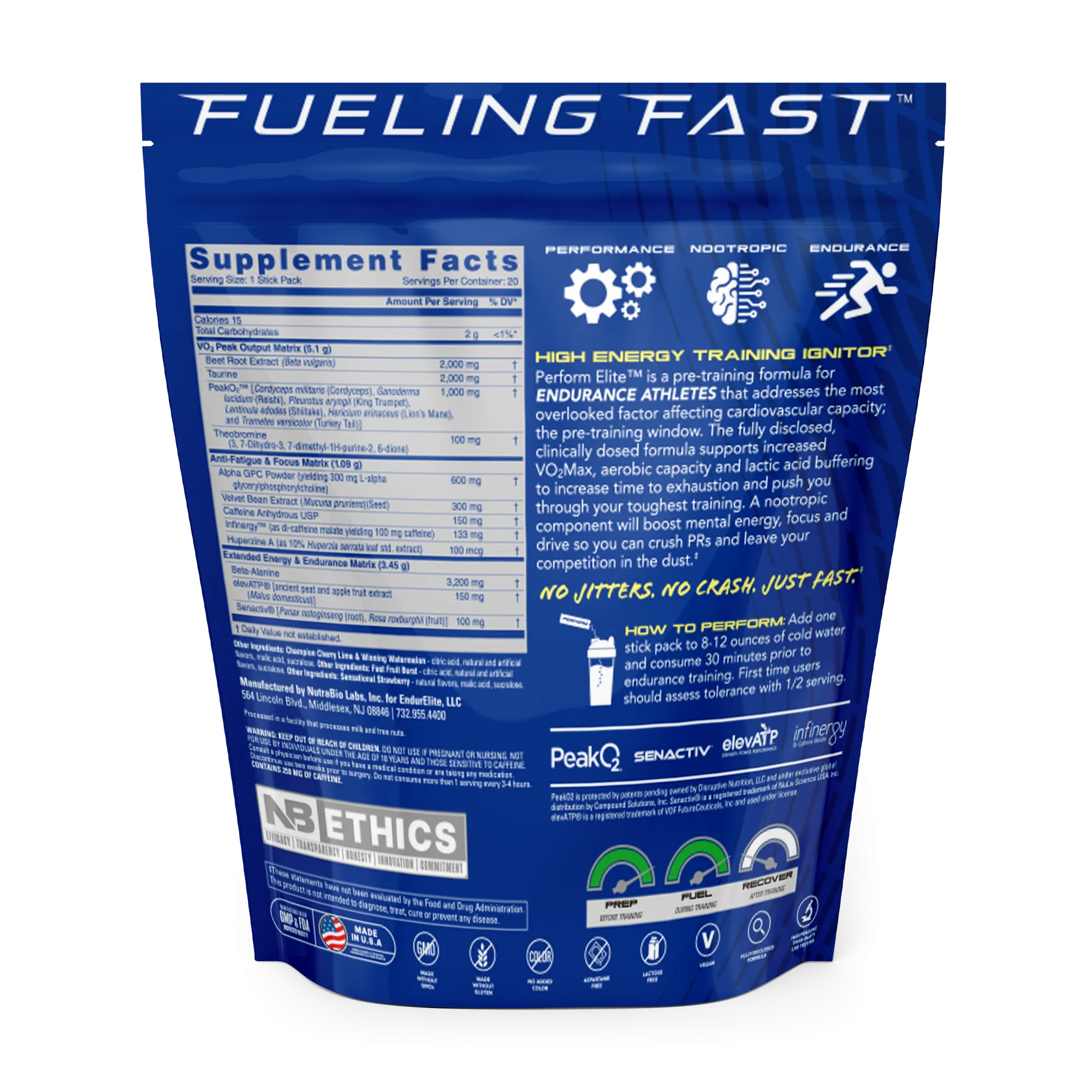 Perform Elite - 20 Serving Bag