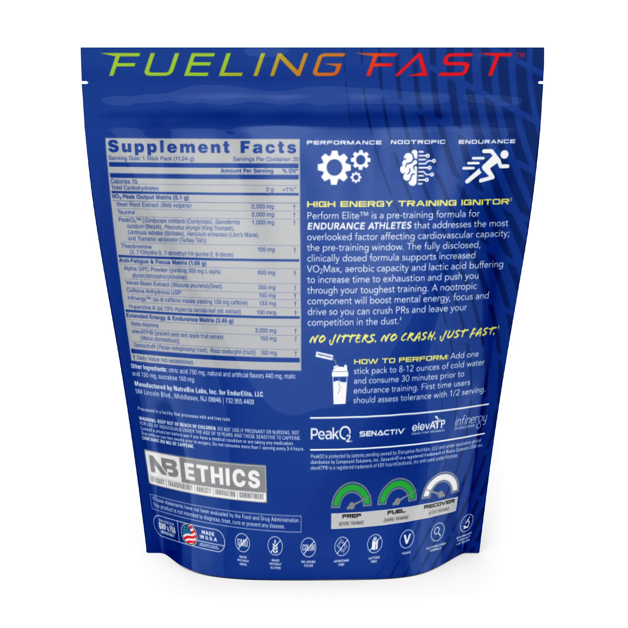 Perform Elite - 20 Serving Bag