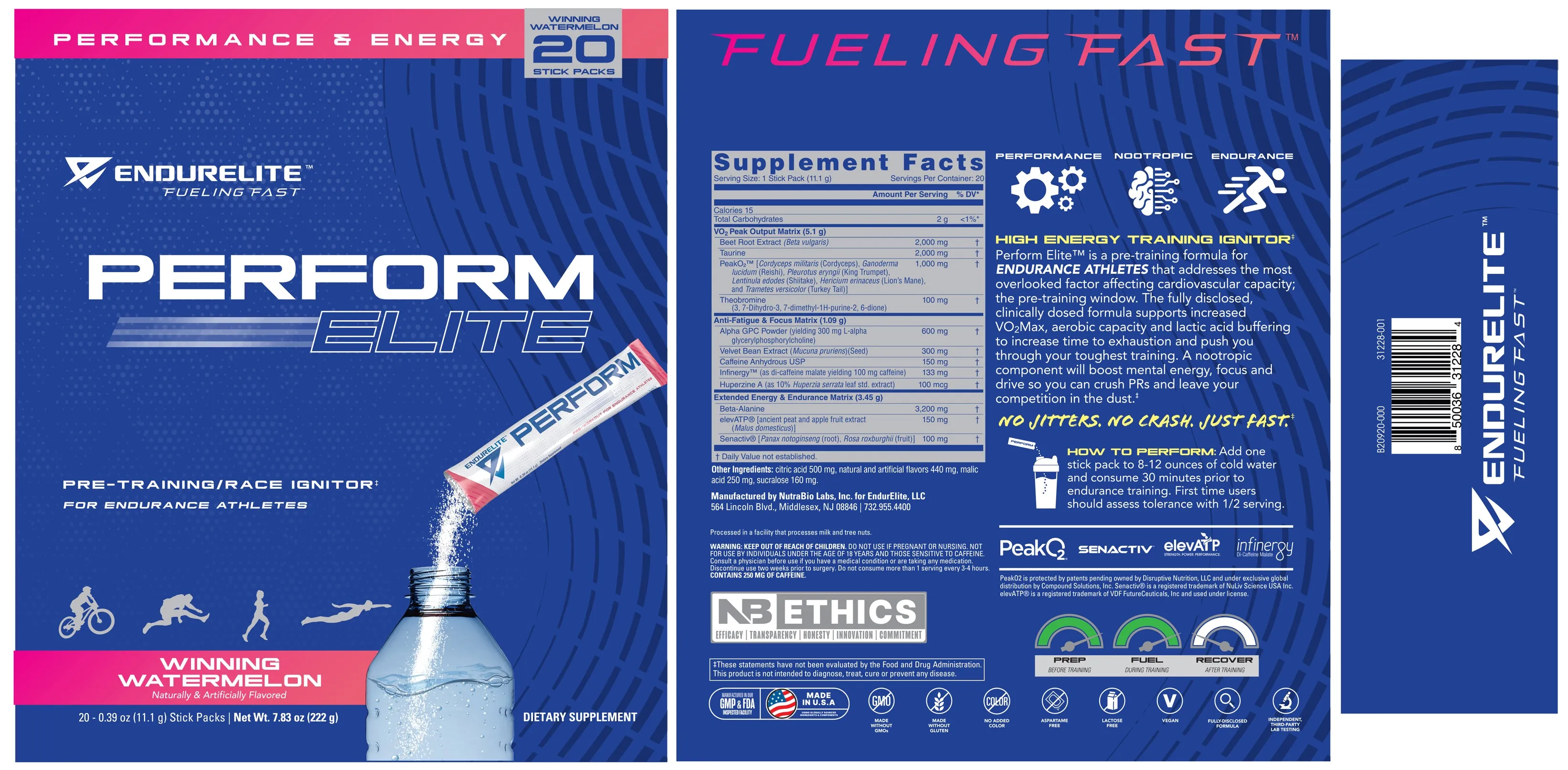 Perform Elite - 20 Serving Bag