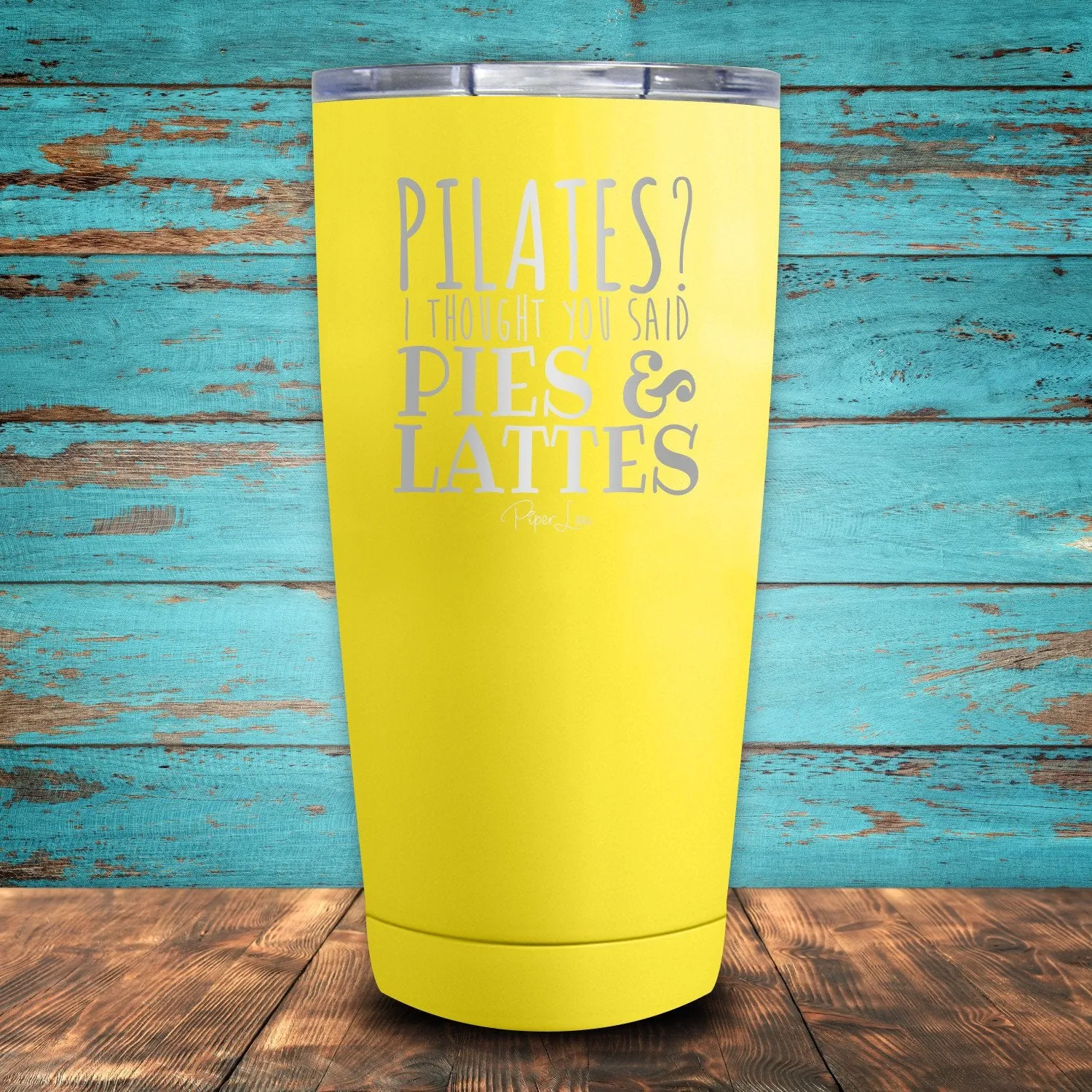 Pilates Coated Drinkware
