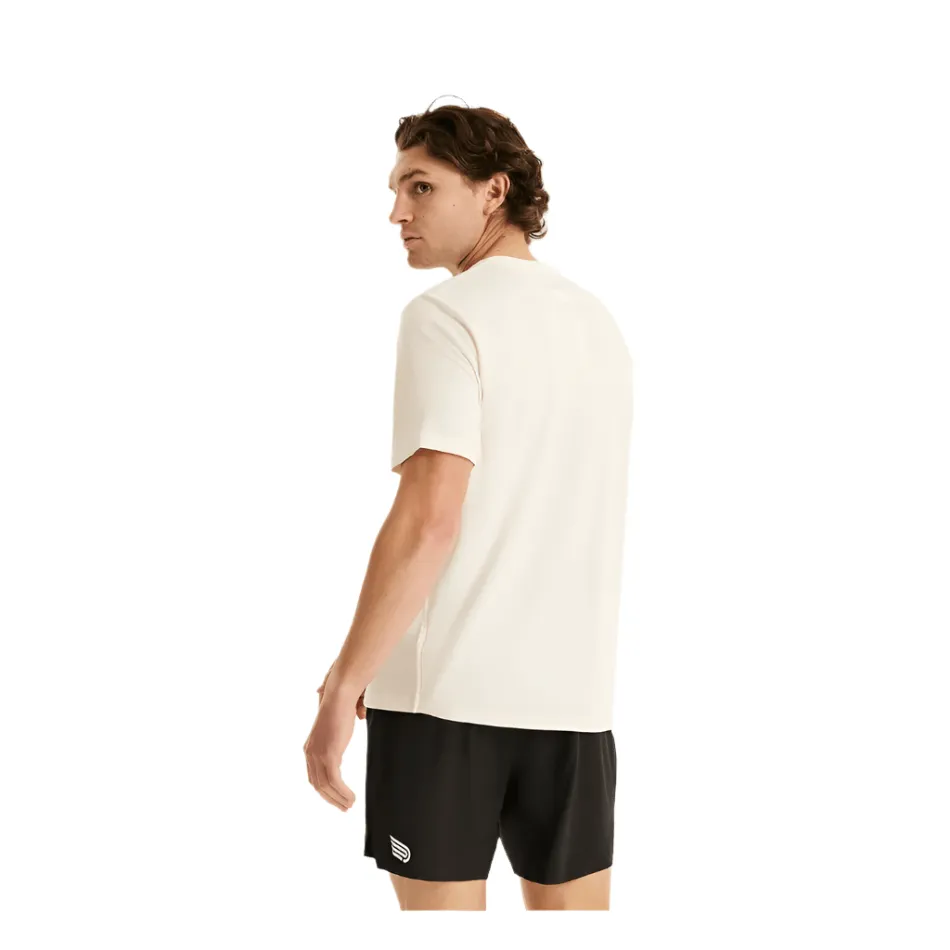 Pressio Men's Perform Short Sleeved Top in Stonewhite SS24