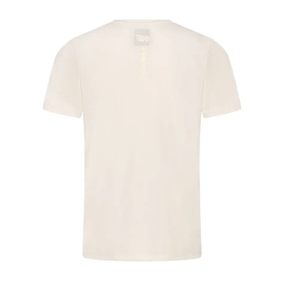 Pressio Men's Perform Short Sleeved Top in Stonewhite SS24