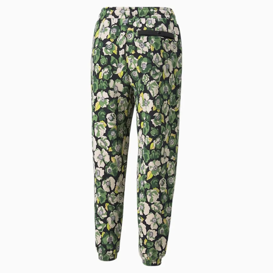 PUMA x LIBERTY Printed Women's Sweatpants - Puma Black-Flower AOP
