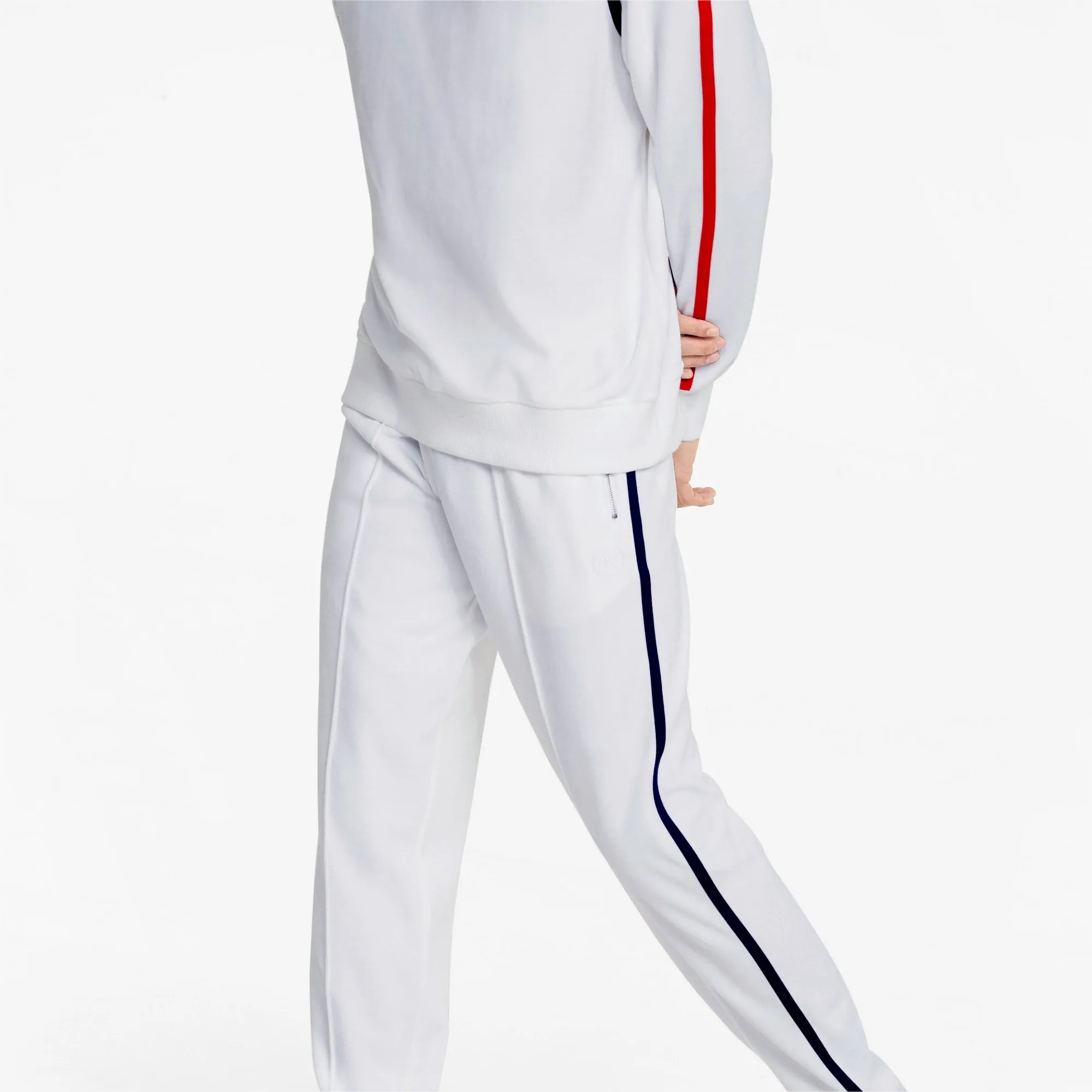 PUMA x TMC LL Men's Basketball Sweatpants - Puma White