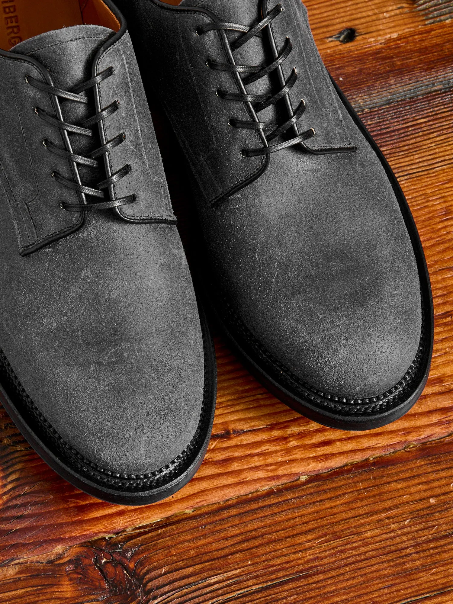 Rockland Blucher 2030 in Charcoal Waxy Commander
