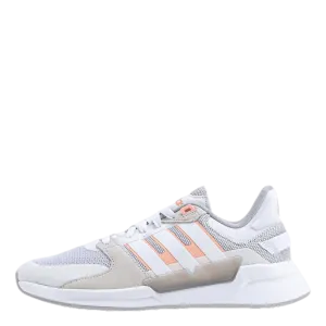 Run 90s Shoes Cloud White / Cloud White / Glow Pink