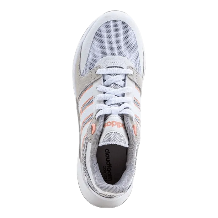 Run 90s Shoes Cloud White / Cloud White / Glow Pink