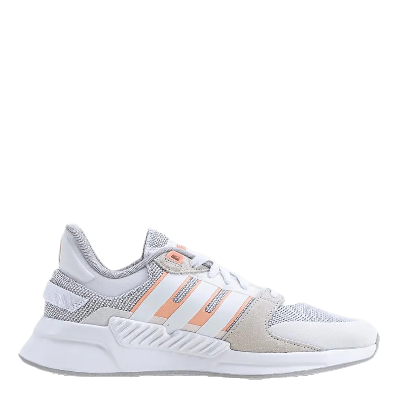 Run 90s Shoes Cloud White / Cloud White / Glow Pink