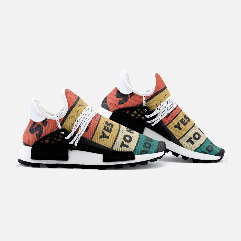 Say yes to new adventureUnisex Lightweight Custom shoes
