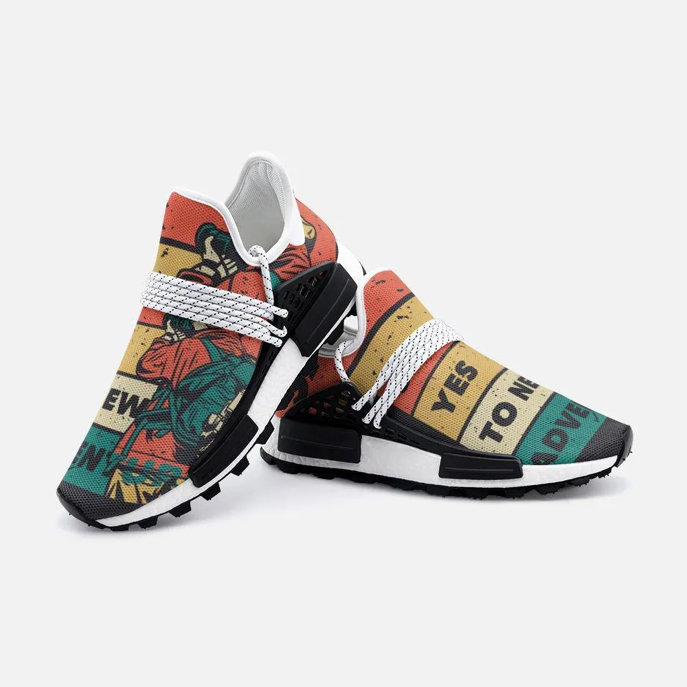 Say yes to new adventureUnisex Lightweight Custom shoes