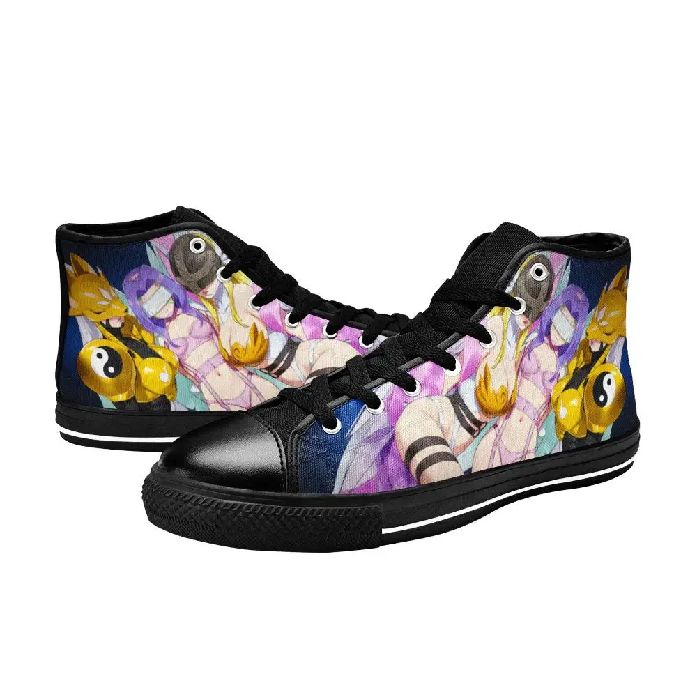 Sexy Digimon Adventure Shoes High Top Sneakers for Kids and Adults