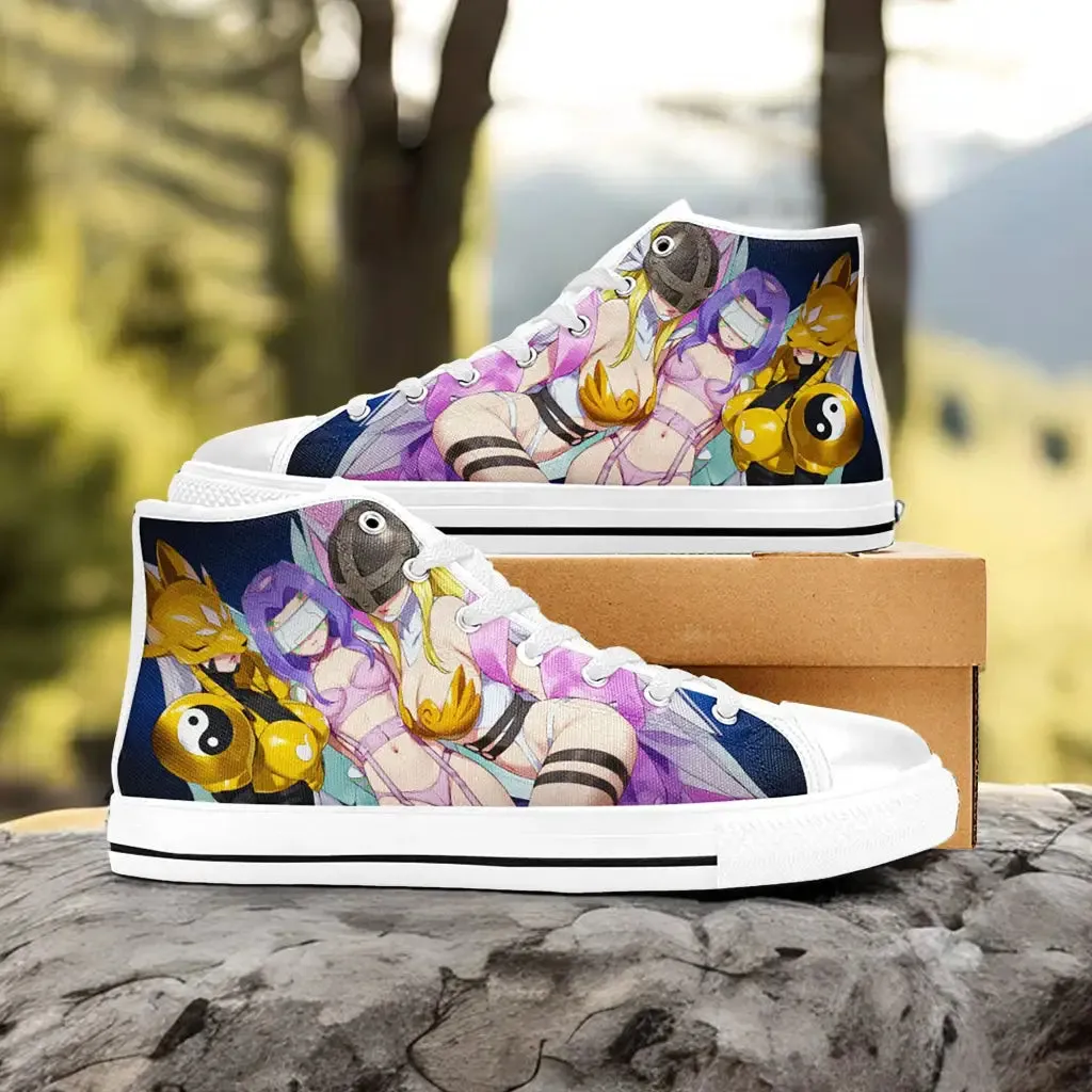 Sexy Digimon Adventure Shoes High Top Sneakers for Kids and Adults