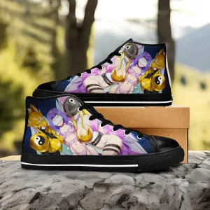 Sexy Digimon Adventure Shoes High Top Sneakers for Kids and Adults