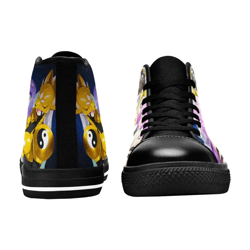 Sexy Digimon Adventure Shoes High Top Sneakers for Kids and Adults