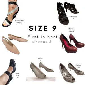 Size 9 footwear