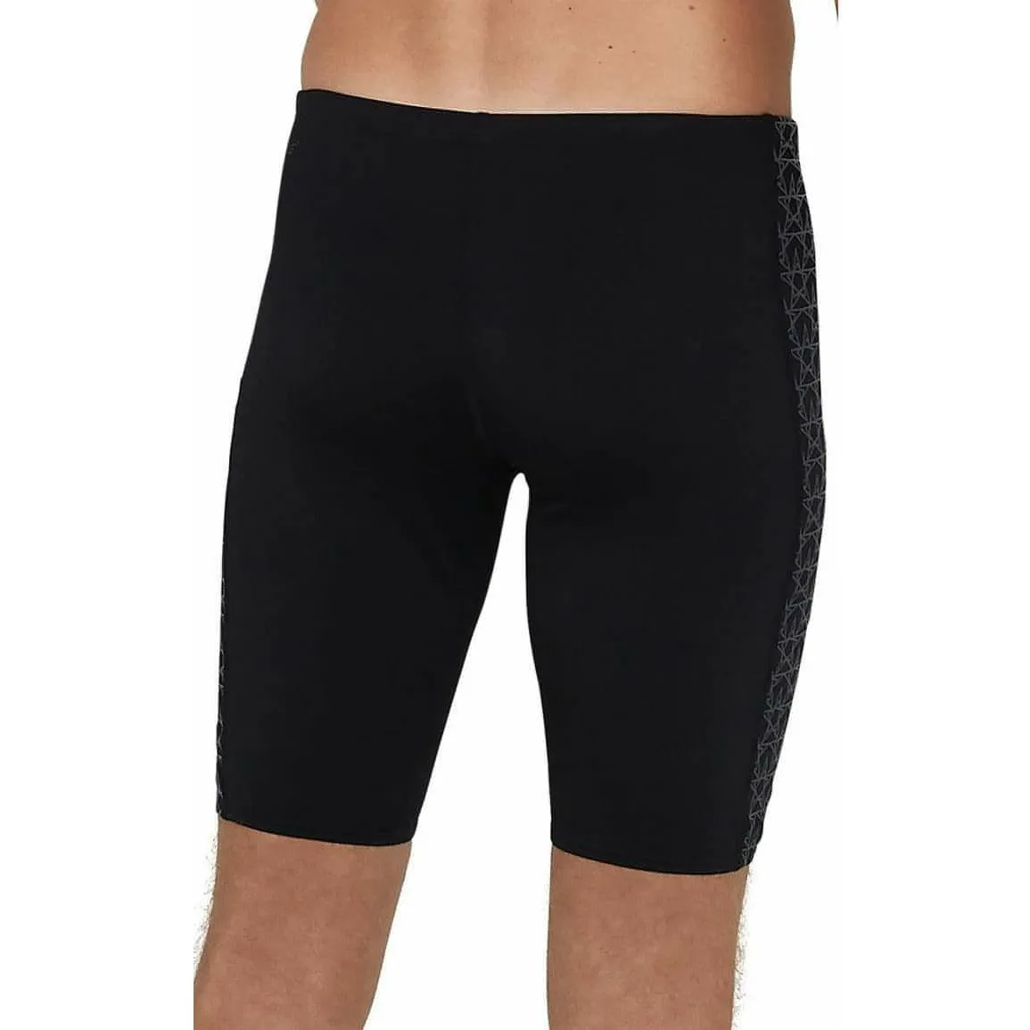 Speedo Boomstar Splice Mens Swim Jammer Shorts - Black