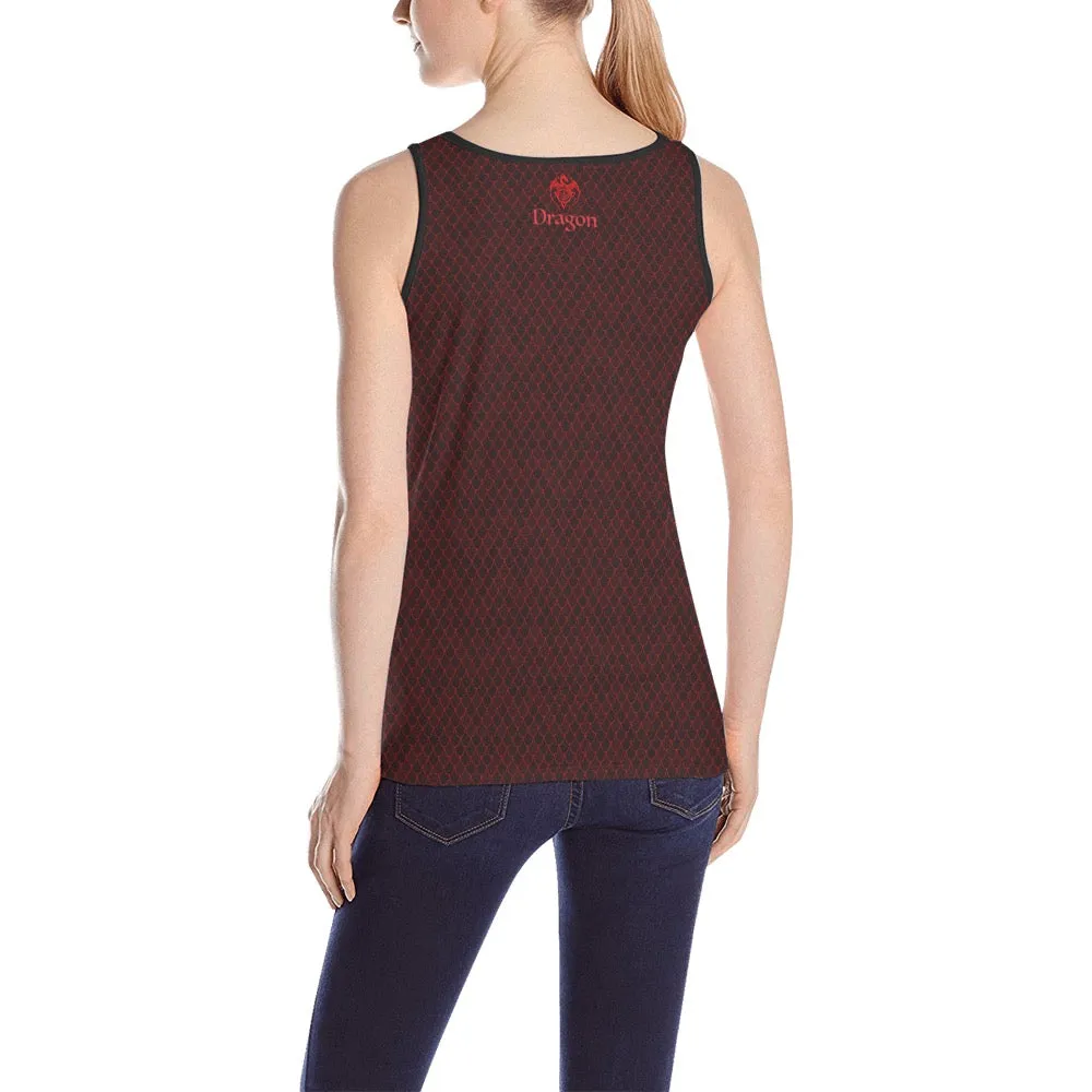 Spellcaster by Patti Negri Women's Tank - "Secret Spell Dragon"