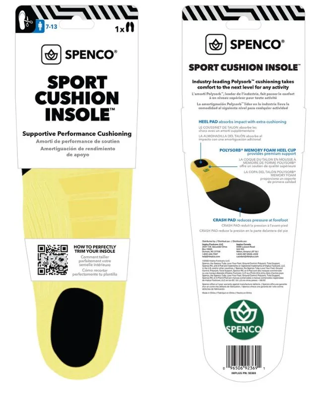 Sport Cushion Insole (Men's)