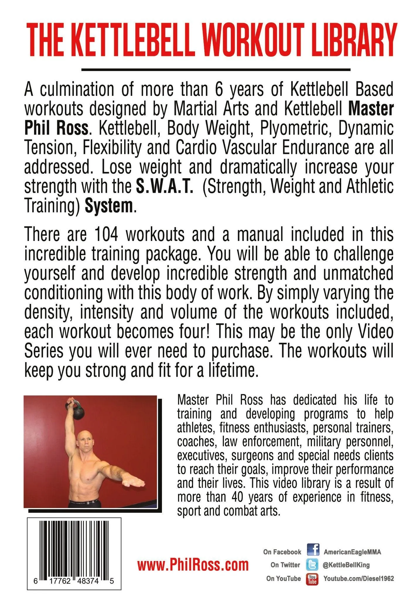 The Kettlebell Workout Library with Phil Ross