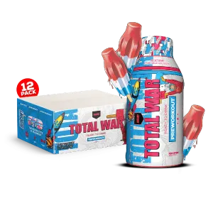 TOTAL WAR Ready To Drink Preworkout x 12