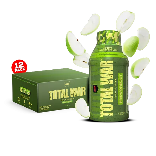 TOTAL WAR Ready To Drink Preworkout x 12
