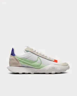 Waffle Racer 2X Desert Sand / Summit White / Hyper Crimson / Mean Green Running Shoes