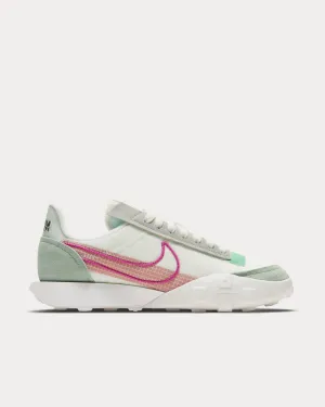 Waffle Racer 2X Steam / Light Sienna / Green Glow / Active Fuchsia Running Shoes