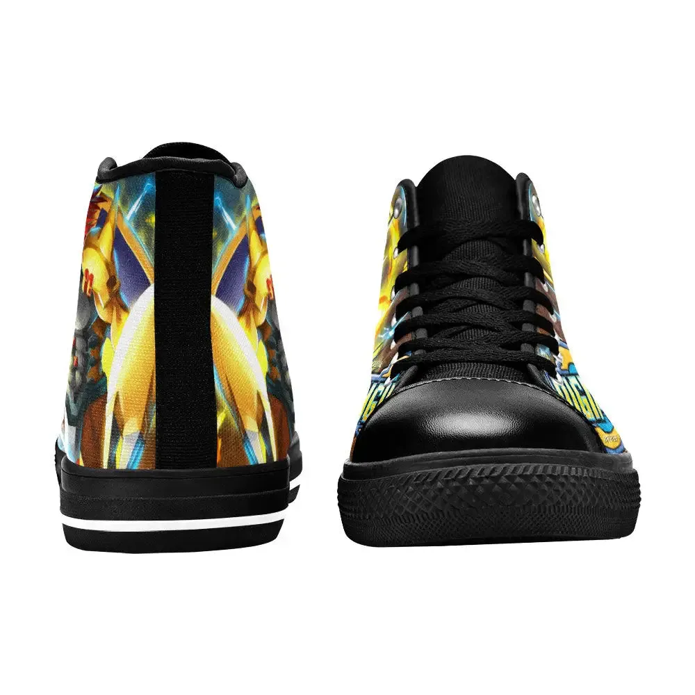 Wargreymon Digimon Adventure Shoes High Top Sneakers for Kids and Adults