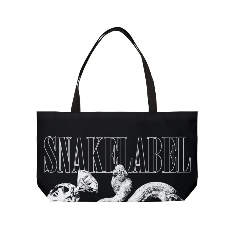 Weekender Tote Bag with Spun Polyester Fabric - 24"x13" Dimensions
