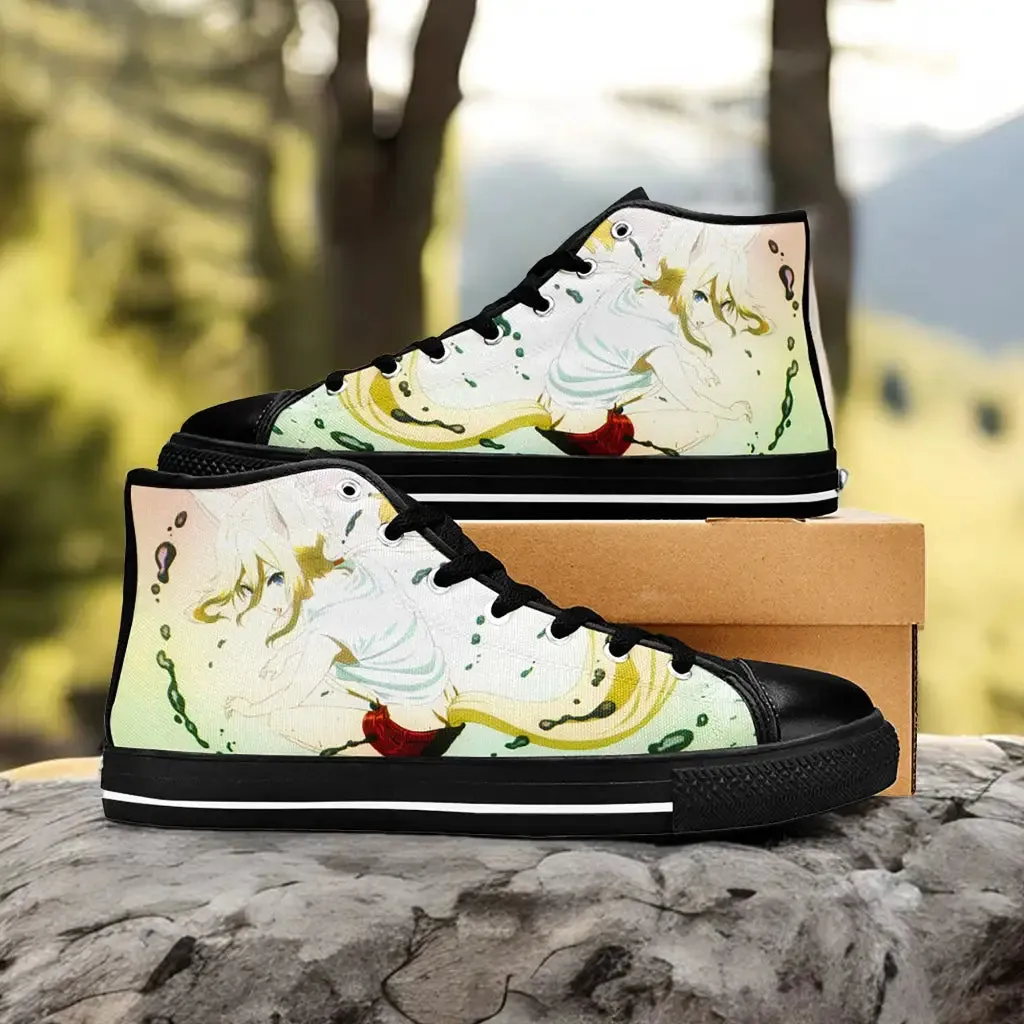 Zeta The Eminence in Shadow Garden Shoes High Tops Sneakers for Kids and Adults