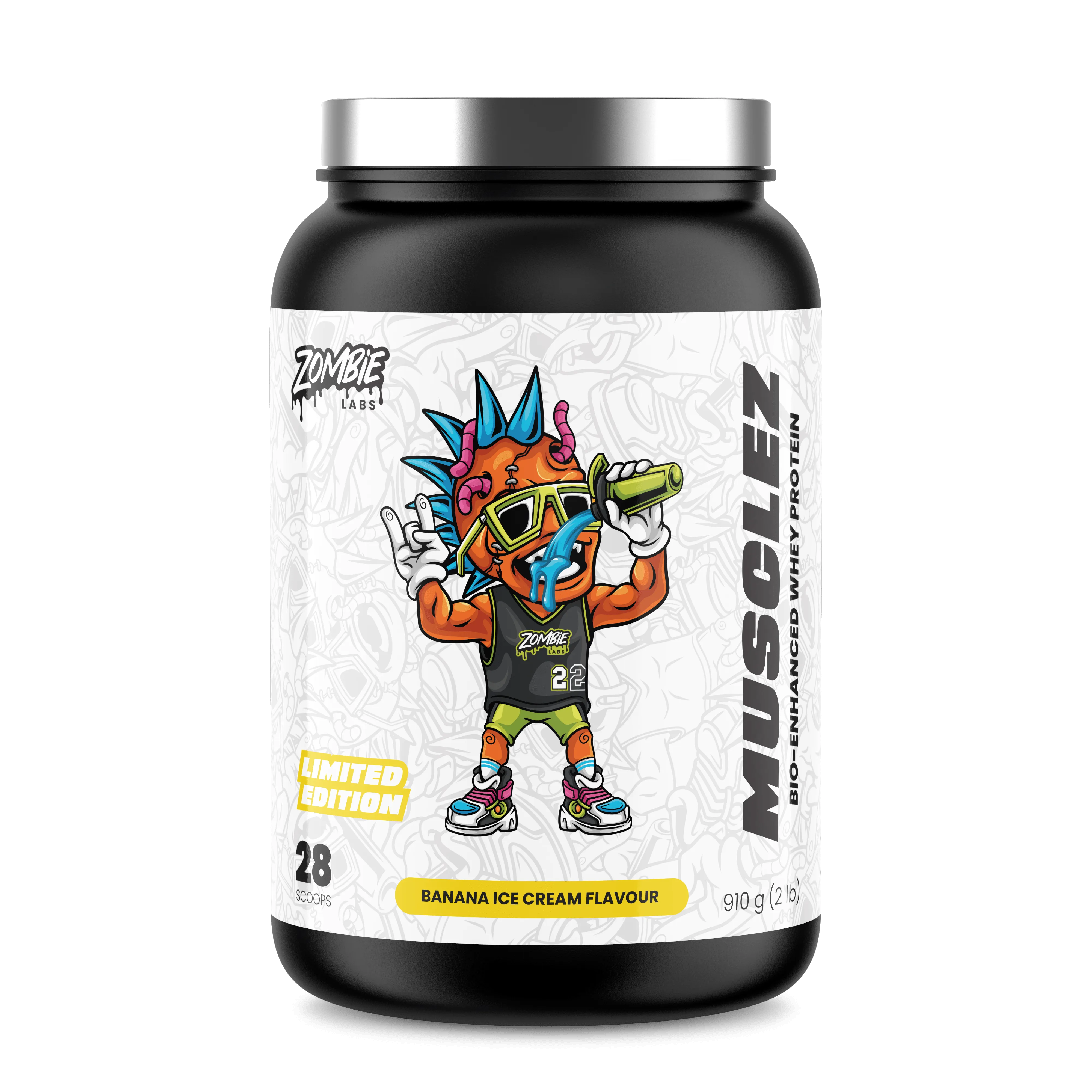 Zombie Labs Musclez Whey Protein Powder